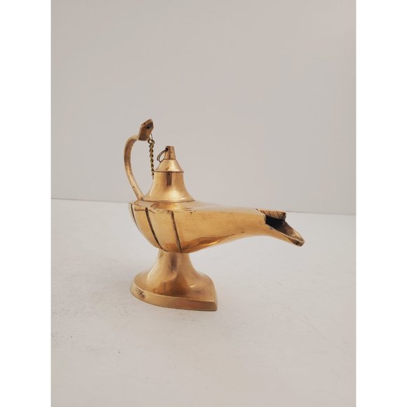 Vintage Brass Stick/Cone Incense Burner small burner with lid, made in i… - Picture 4 of 10